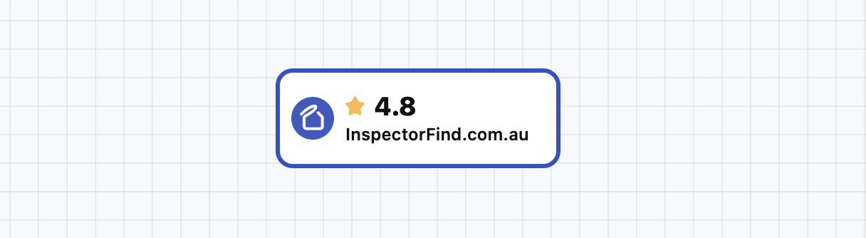 InspectorFind badge — as seen on InspectorFind.com.au